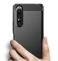 Miniatyrbild 9 av 11: Stöttåligt Armor Carbon TPU-skal Sony Xperia 1 II