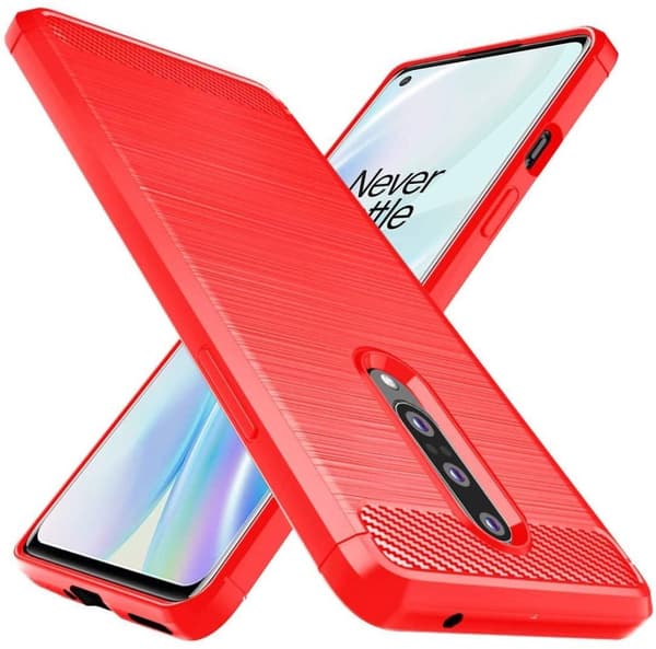 Stöttåligt Armor Carbon TPU-skal Oneplus 8