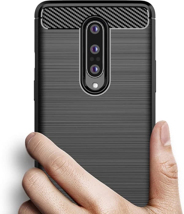 Stöttåligt Armor Carbon TPU-skal Oneplus 8