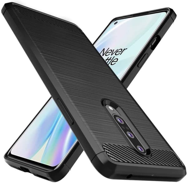 Stöttåligt Armor Carbon TPU-skal Oneplus 8