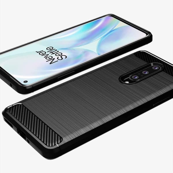 Stöttåligt Armor Carbon TPU-skal Oneplus 8