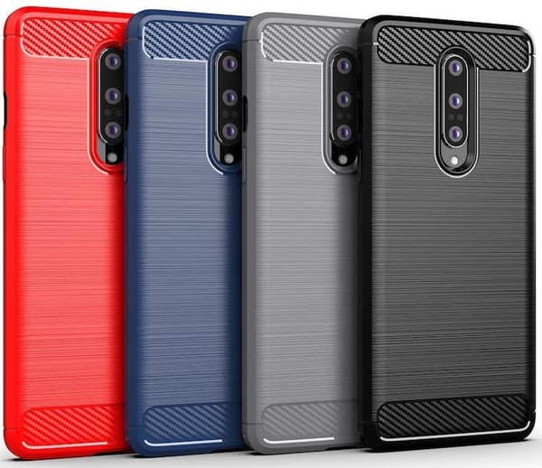 Stöttåligt Armor Carbon TPU-skal Oneplus 8