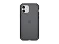 Miniatyrbilde 3 av 5: ITSKINS Supreme // Frost - Baksidedeksel for mobiltelefon - robust - termoplast-polyuretan (TPU), Impacthane, DuPont gel - svart og grå - for Apple i