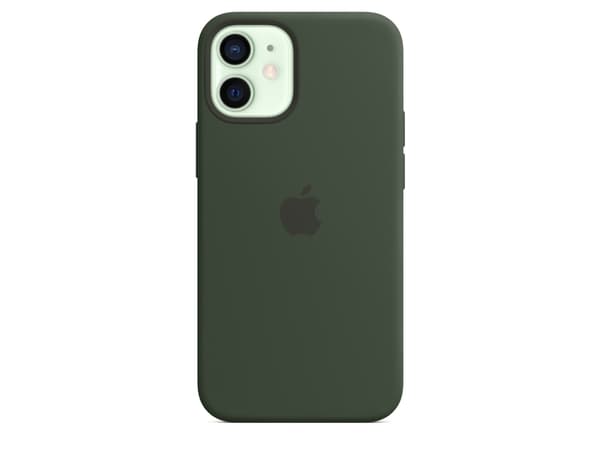 Apple - Baksidedeksel for mobiltelefon - med MagSafe - silikon - kyprosgrønn - for iPhone 12 mini