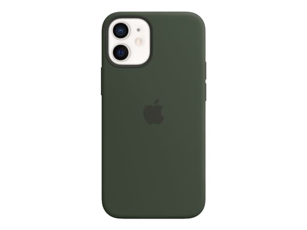 Apple - Baksidedeksel for mobiltelefon - med MagSafe - silikon - kyprosgrønn - for iPhone 12 mini