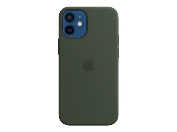 Apple - Baksidedeksel for mobiltelefon - med MagSafe - silikon - kyprosgrønn - for iPhone 12 mini