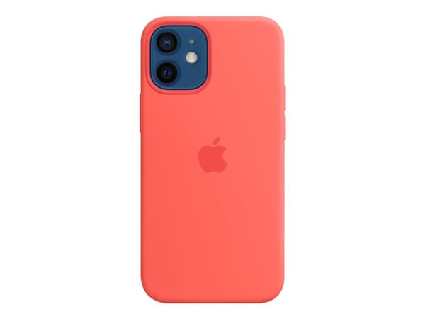 Apple - Baksidesskydd för mobiltelefon - med MagSafe - silikon - rosa citrus - för iPhone 12 mini