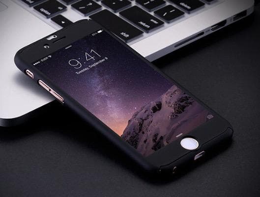 Praktiskt Skyddsfodral för iPhone 6/6S PLUS (Fram och bak)