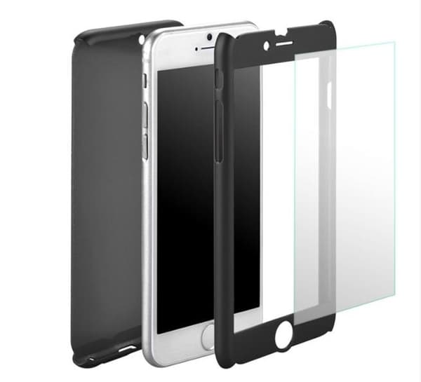 Praktiskt Skyddsfodral för iPhone 6/6S PLUS (Fram och bak)