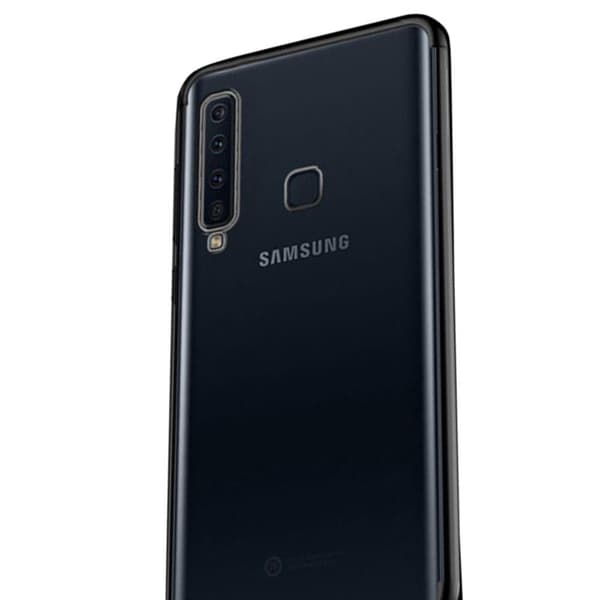 Stötdämpande Silikonskal (FLOVEME) - Samsung Galaxy A9 2018 Svart