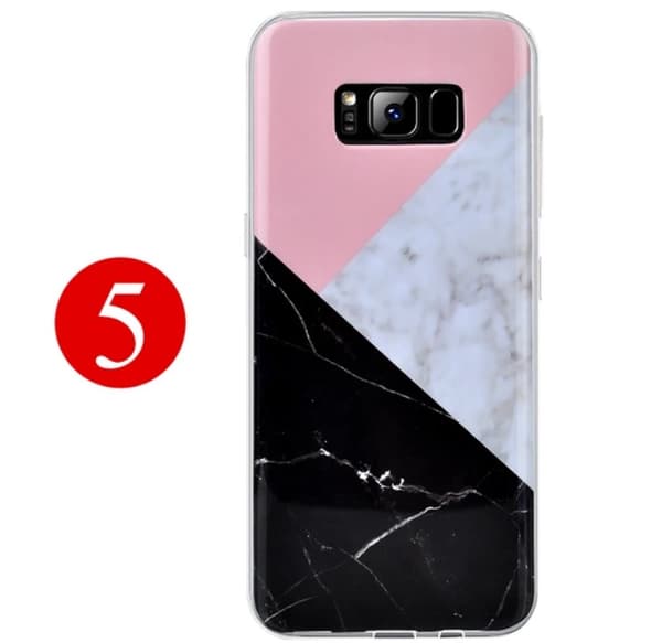 Galaxy s8 -   Marmormönstrat Mobilskal