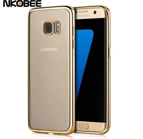 Samsung Galaxy S8 - Stilrent Silikonskal från LEMAN Guld Guld