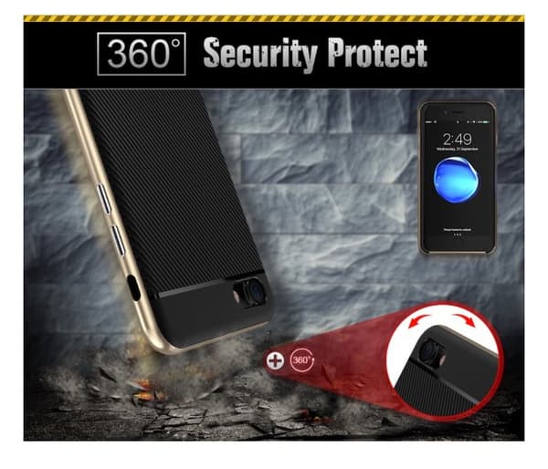 iPhone 7 - Shockproof- Exklusivt Praktiskt Stötdämpande skal