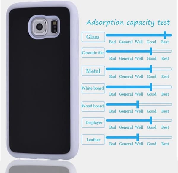 Praktiskt Anti-Gravity Silicon skal för Galaxy S7 EDGE