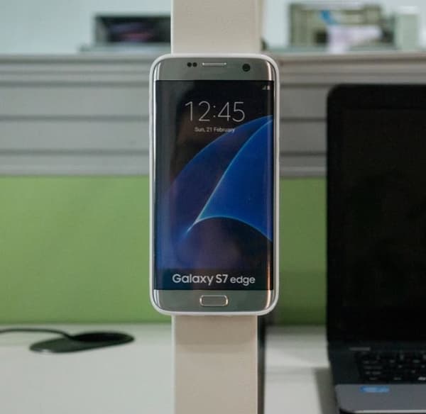 Praktiskt Anti-Gravity Silicon skal för Galaxy S7 EDGE
