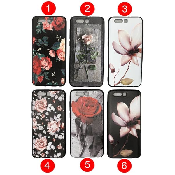 Silikonskal "Summer Flowers" för Huawei honor 9