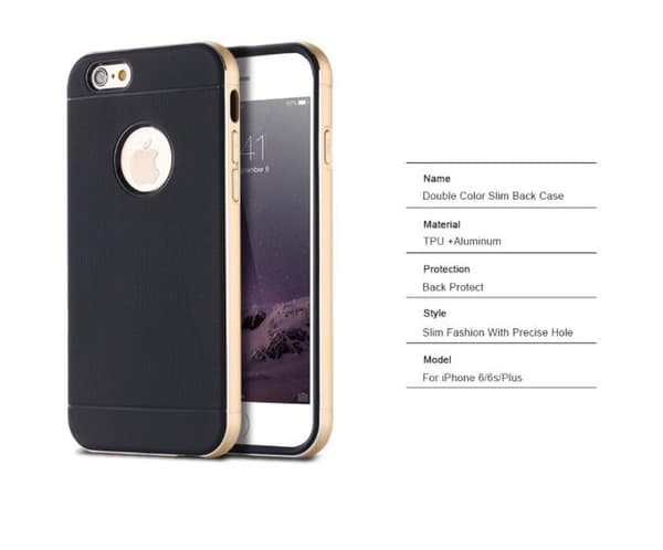 NANO-HYBRID-Stötdämpande skal för IPHONE 6/6S PLUS, FLOVEME