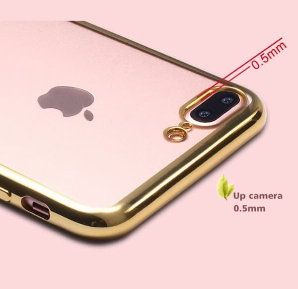 iPhone 7 Plus - Stilsäkert Exklusivt Smart Silikonskal LEMAN