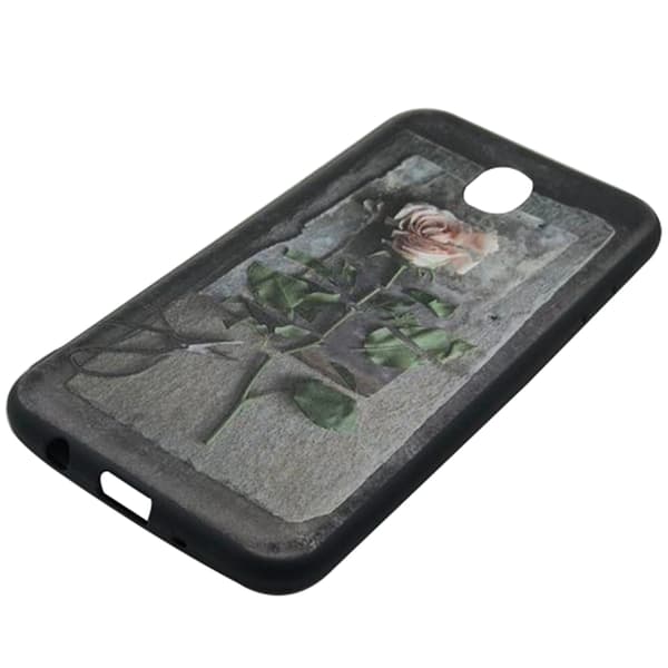 Samsung Galaxy J7 2017 - Skyddande Blomsterskal