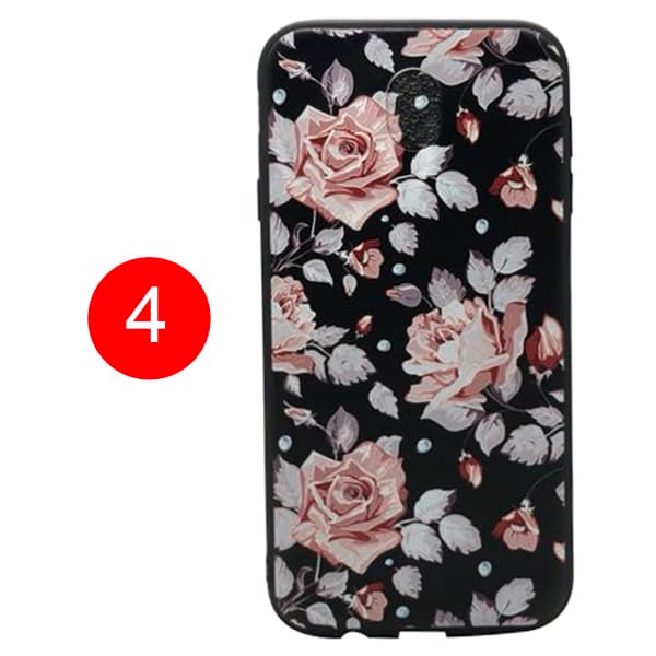 Samsung Galaxy J7 2017 - Skyddande Blomsterskal