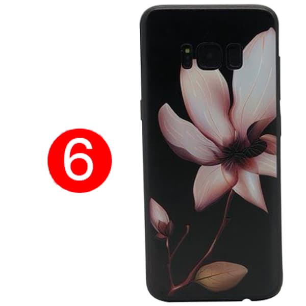 Samsung Galaxy S8 - Skyddande Blomsterskal