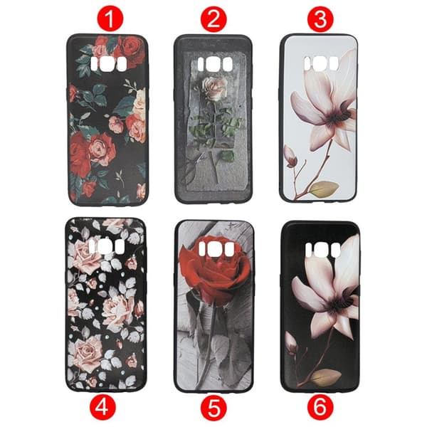 Samsung Galaxy S8 - Skyddande Blomsterskal