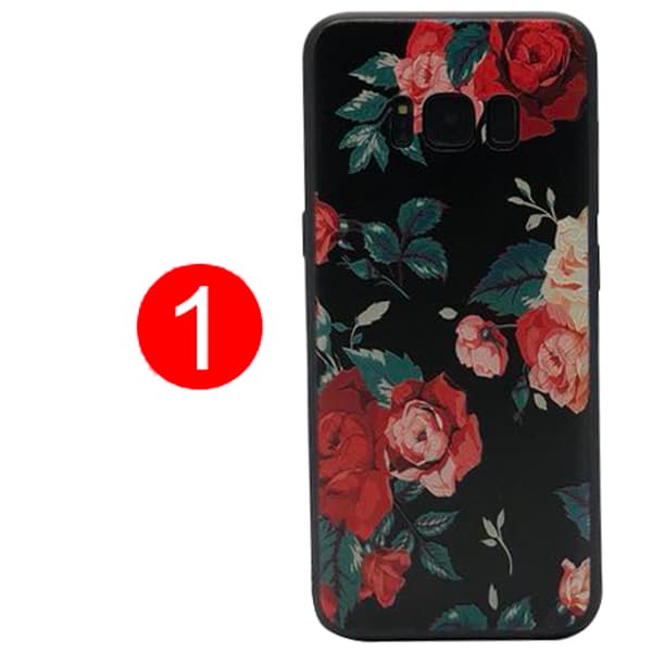 Samsung Galaxy S8 - Skyddande Blomsterskal