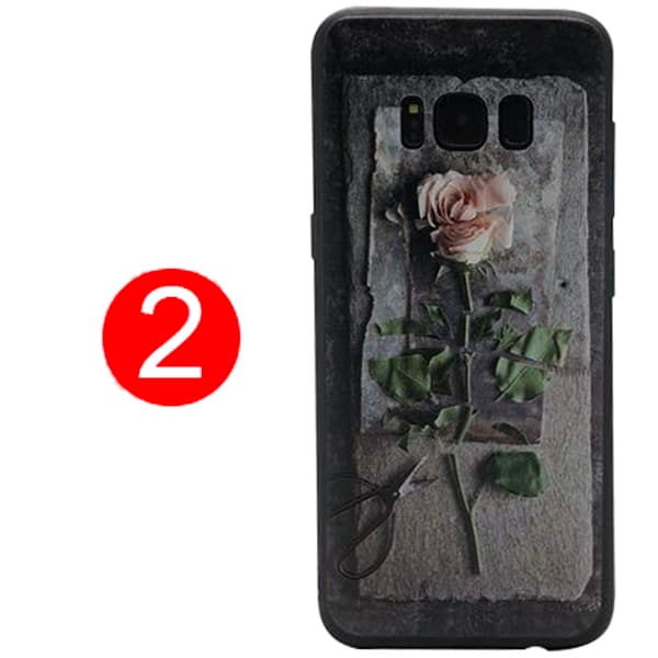 Samsung Galaxy S8 - Skyddande Blomsterskal