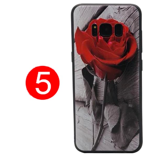 Samsung Galaxy S8 - Skyddande Blomsterskal