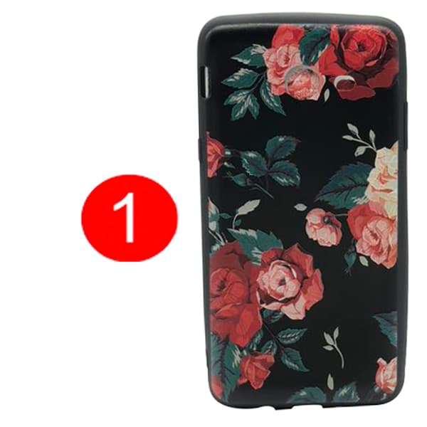 Silikonskal "Summer Flowers" för Samsung Galaxy J3 2017