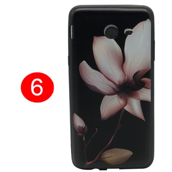 LEMAN Skal med Blom-motiv för Samsung Galaxy J3 2017