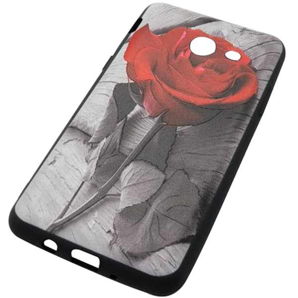 Samsung Galaxy J3 2017 - Skyddande Blomsterskal