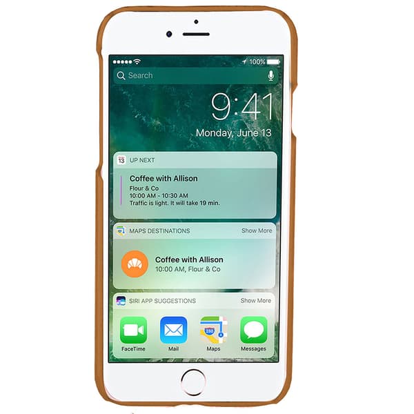 LEMANS Smarta Skal med Korthållare till iPhone 8