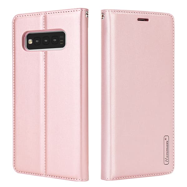 Samsung Galaxy S10 Plus - Plånboksfodral i PU-Läder av Hanman