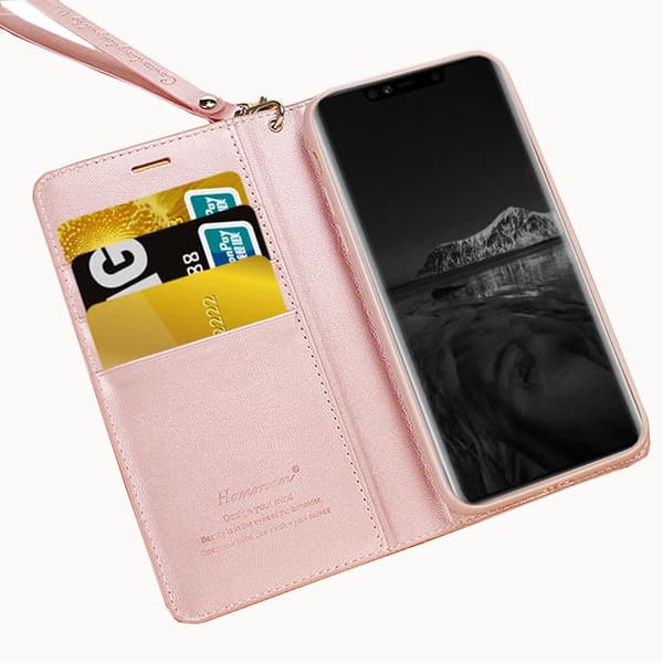 Samsung Galaxy S10 Plus - Plånboksfodral i PU-Läder av Hanman