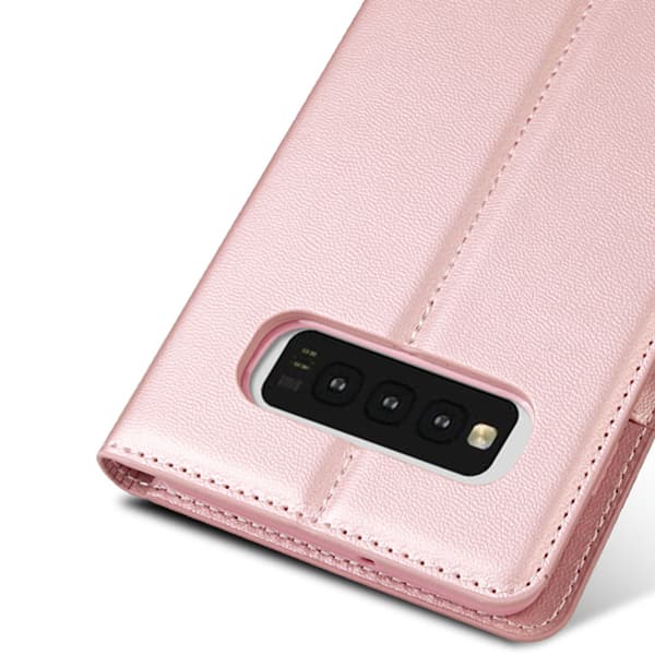 Samsung Galaxy S10 Plus - Plånboksfodral i PU-Läder av Hanman