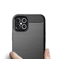 Miniatyrbild 9 av 11: SKALO iPhone 12 Mini Armor Carbon Stöttåligt TPU-skal