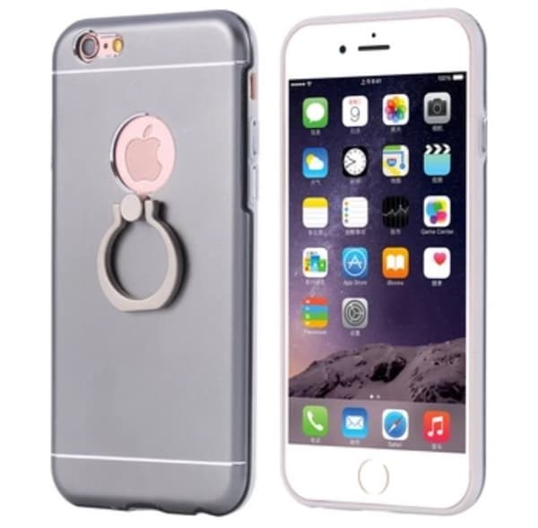 Smart Skal med ringhållare från FLOVEME - iPhone 6/6S Svart Svart