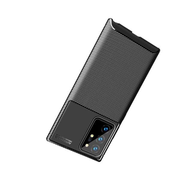 Kulfiber tekstur TPU-kabinet Samsung Galaxy Note 20 Ultra