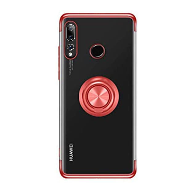 Genomtänkt Skal med Ringhållare - Huawei P Smart Z