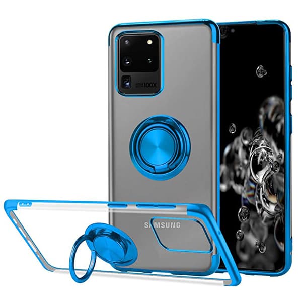 Samsung Galaxy S20 Ultra - Skyddsskal med Ringh�llare