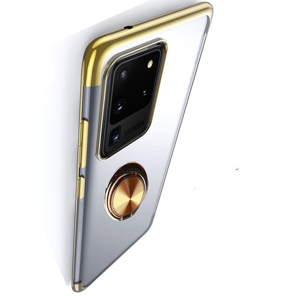 Samsung Galaxy S20 Ultra - Skyddsskal med Ringh�llare