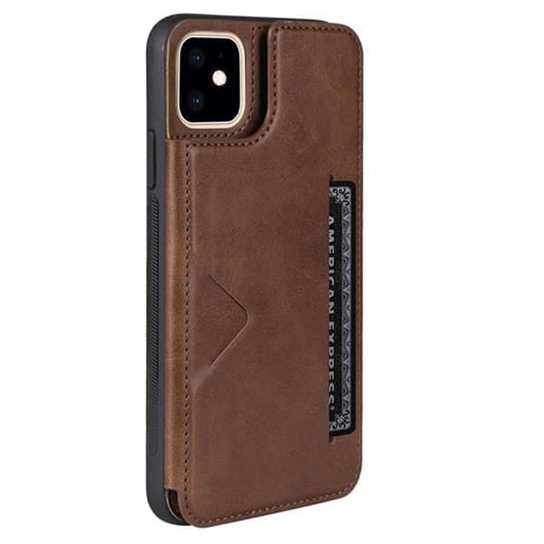 Genomtänkt Smart Skal med Korthållare - iPhone 11