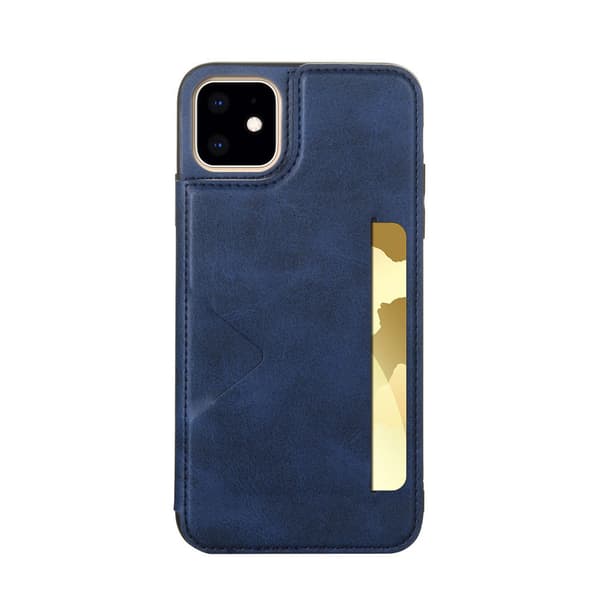 Genomtänkt Smart Skal med Korthållare - iPhone 11