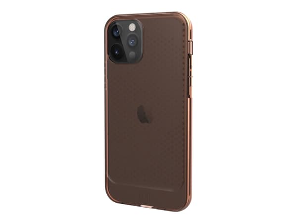 [U] Protective Case for iPhone 12/12 Pro 5G [6.1-inch] - Lucent Orange - Baksidesskydd för mobiltelefon - orange, genomskinlig, CrystalClear - 6.1" -