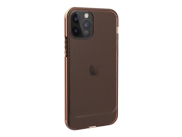 [U] Protective Case for iPhone 12/12 Pro 5G [6.1-inch] - Lucent Orange - Baksidesskydd för mobiltelefon - orange, genomskinlig, CrystalClear - 6.1" -