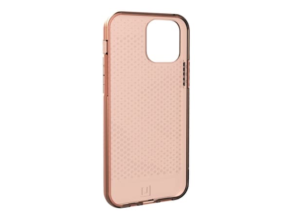 [U] Protective Case for iPhone 12/12 Pro 5G [6.1-inch] - Lucent Orange - Baksidesskydd för mobiltelefon - orange, genomskinlig, CrystalClear - 6.1" -