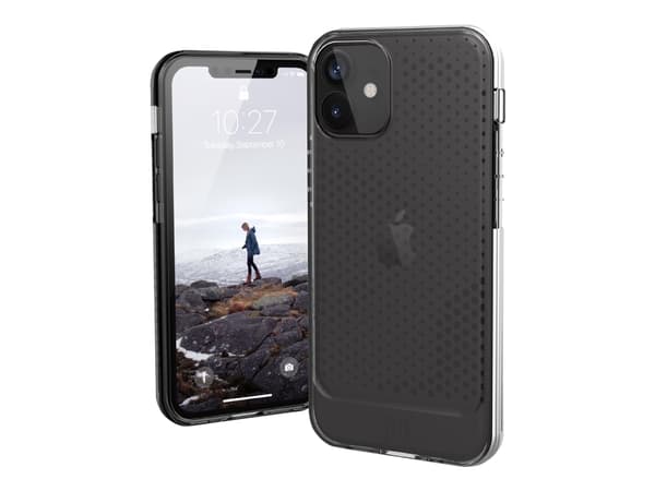 [U] Protective Case for iPhone 12 Mini 5G [5.4-inch] - Lucent Ash - Baksidedeksel for mobiltelefon - gjennomskinnelig, aske, krystallklar - 5.4" - fo
