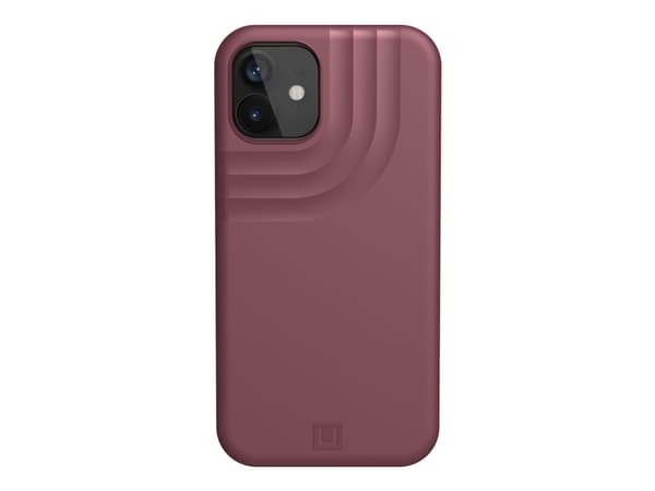 [U] Protective Case for iPhone 12 Mini 5G [5.4-inch] - Anchor Aubergine - Baksidedeksel for mobiltelefon - aubergine, matt - 5.4" - for Apple iPhone