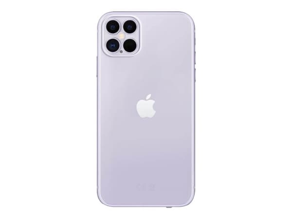 PURO 03 Nude, Suojus, Apple, iPhone 12/12 Pro, 15,5 cm (6.1"), Läpinäkyvä
